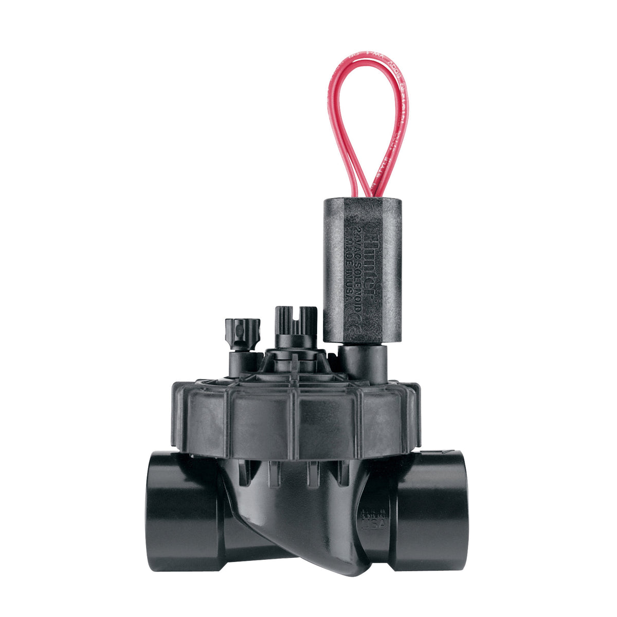 Hunter Pgv 25Mm Jt F/C Valve 1" (25 Mm) Plastic Globe Valve, Jar-Top Bonnet, With Flow Control, Female Bsp Inlet And Outlet