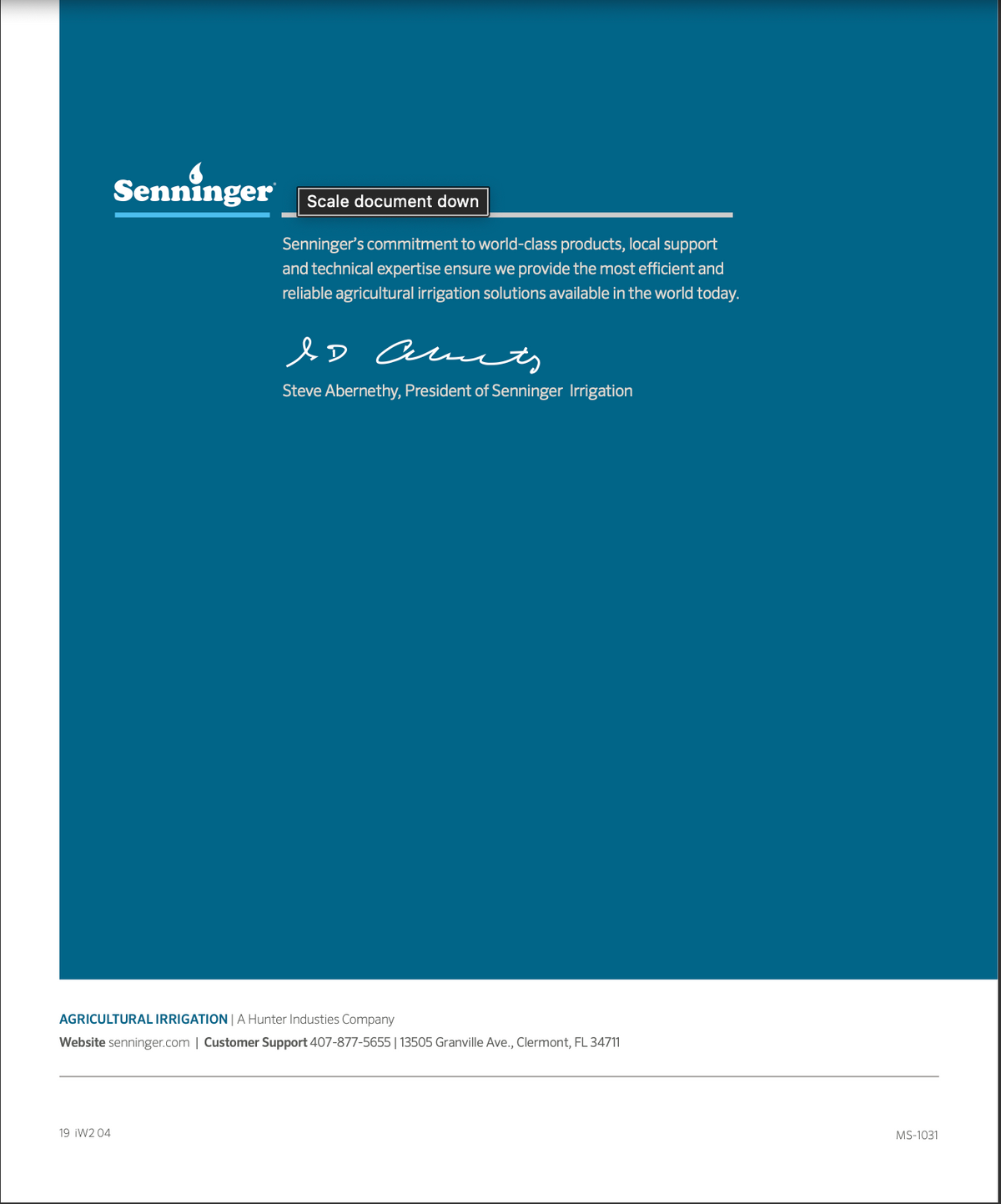 Senninger i-Wob 2 UP3 standard-angle 9-groove black deflector sprinkler with 3/4-inch male NPT connection