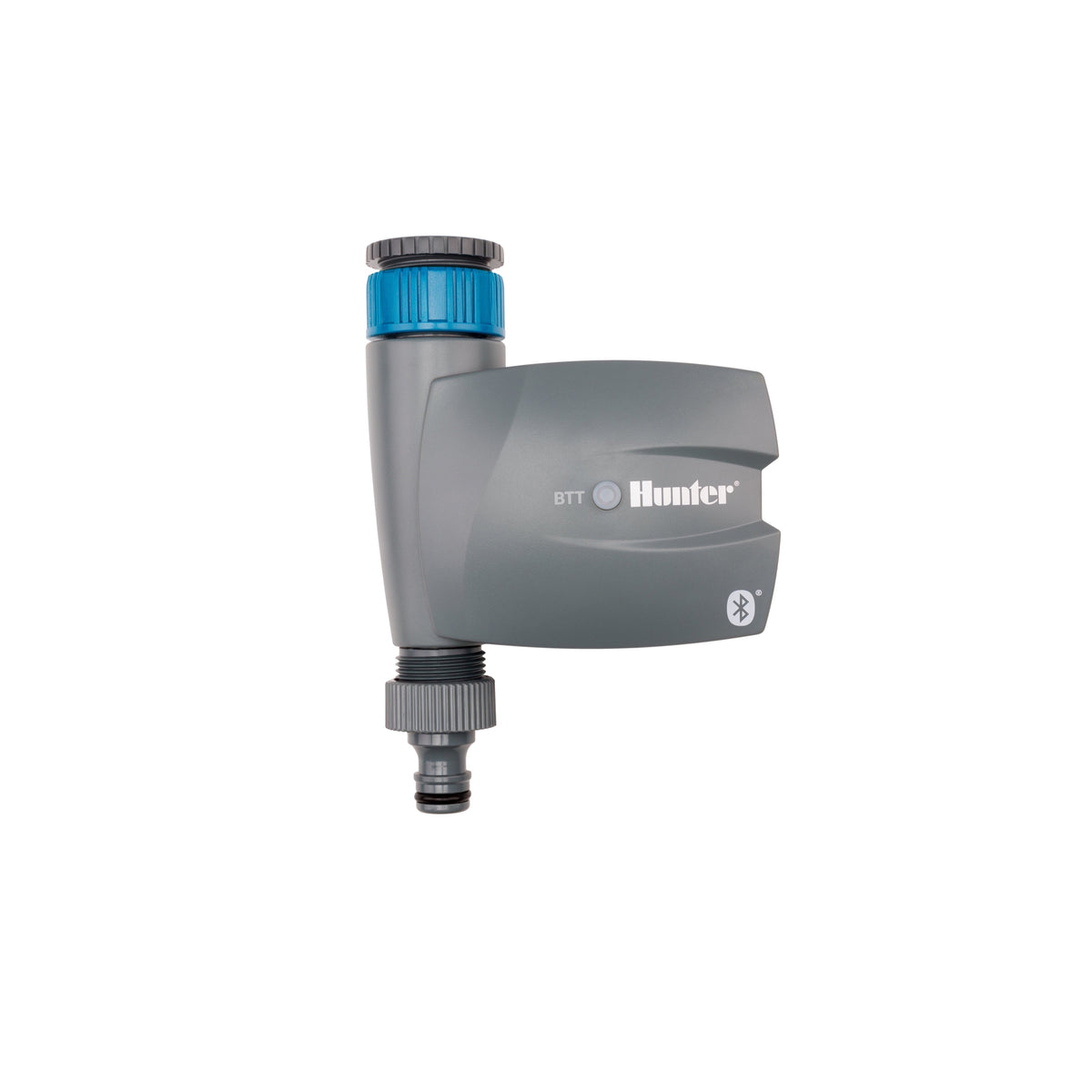 Hunter BTT 1 Zone Bluetooth Tap Timer, 1" Bsp And 3/4" Hose Thread, Quick Coupler Adapter
