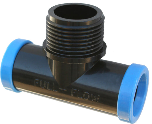 Full Flow Male Combination Tee (P X Mi) 15Mm X 3/4" Bsp